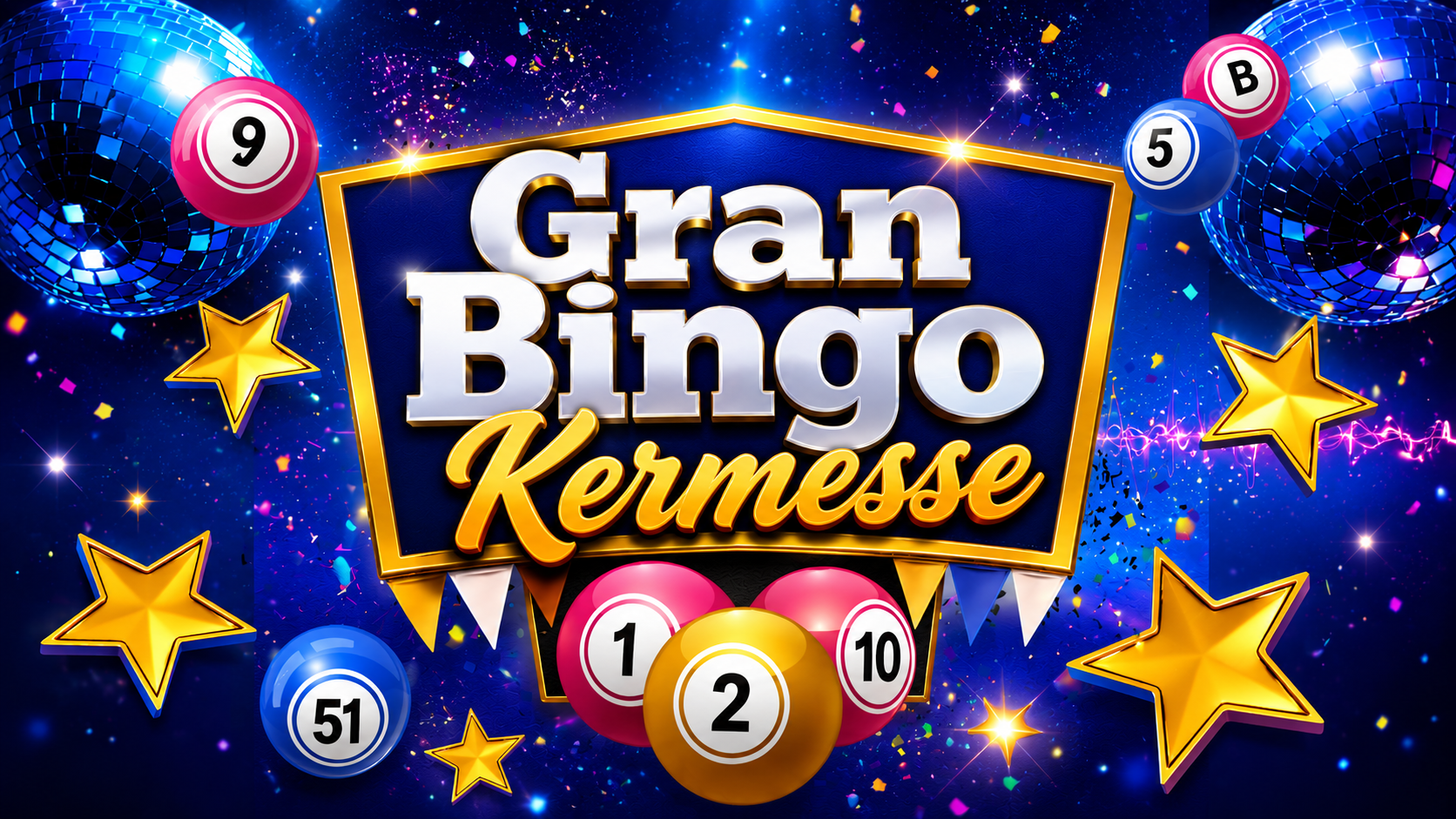 Bingo y kermesse para tu comunidad